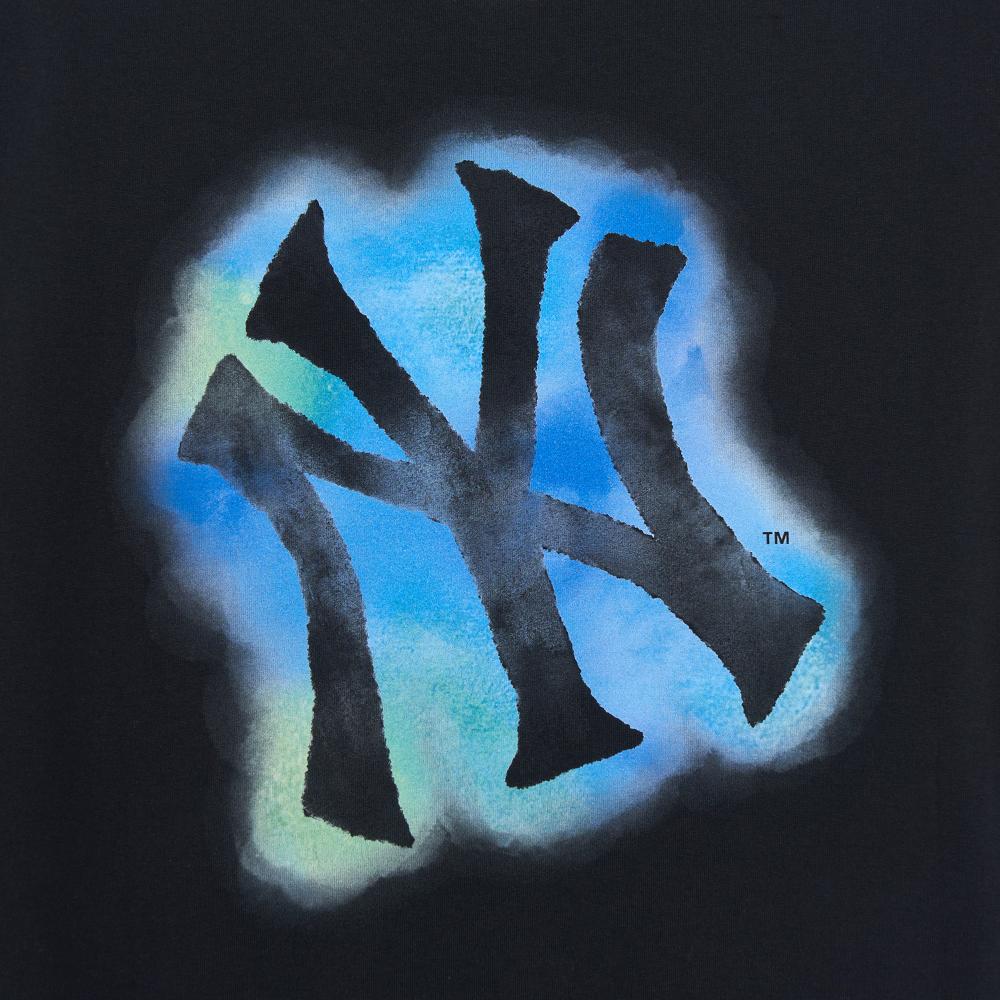 Basic Colorful Ink Logo Over Fit T-Shirts New York Yankees