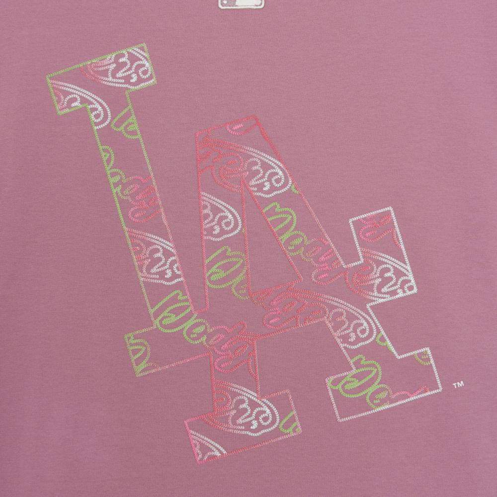 เสื้อยืด Basic Colorful Crayon Logo Over Fit T-Shirts Los Angeles Dodgers