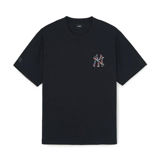 เสื้อยืด Basic Colorful Crayon Logo Over Fit T-Shirts New York Yankees