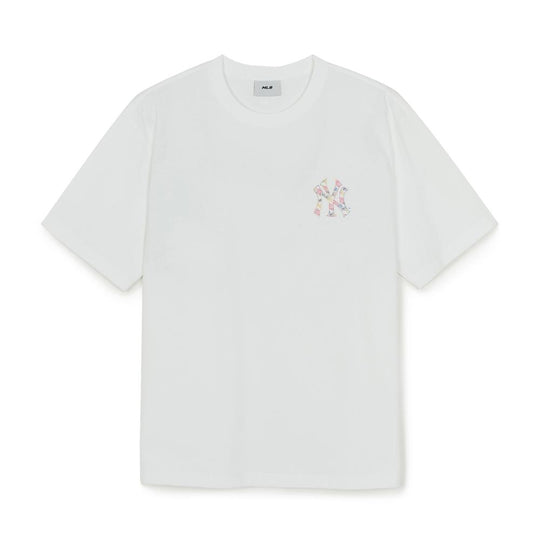 เสื้อยืด Basic Colorful Crayon Logo Over Fit T-Shirts New York Yankees