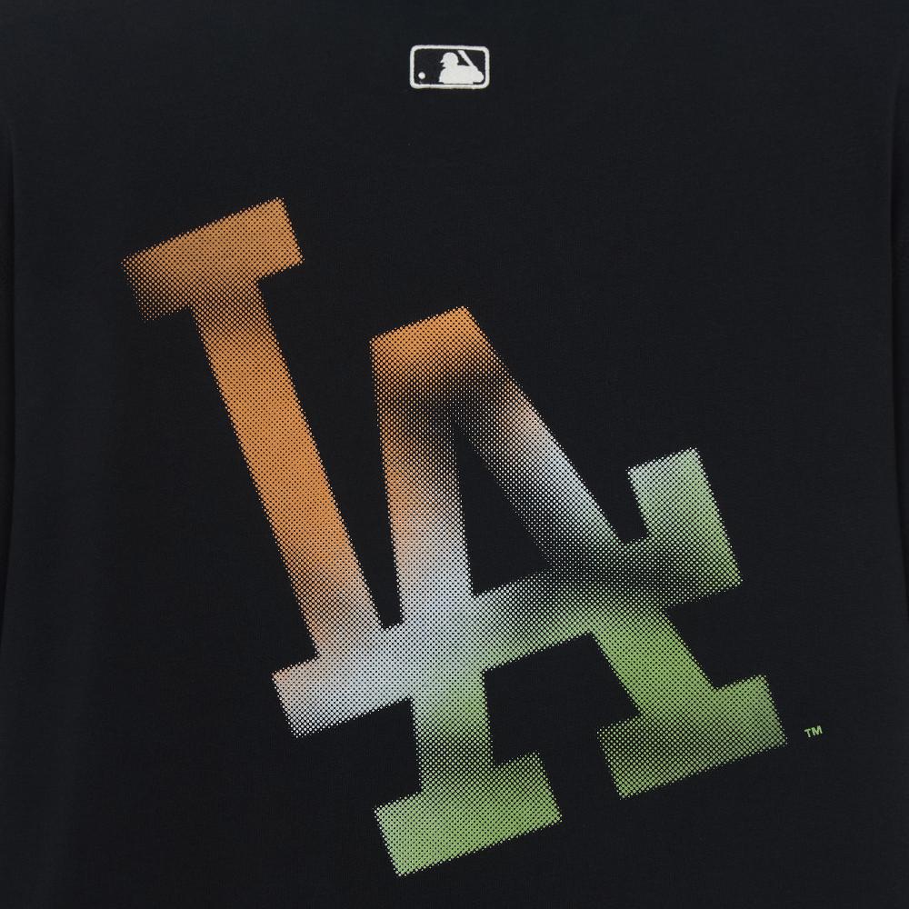 Basic Color Mega Logo Over Fit T-Shirts Los Angeles Dodgers