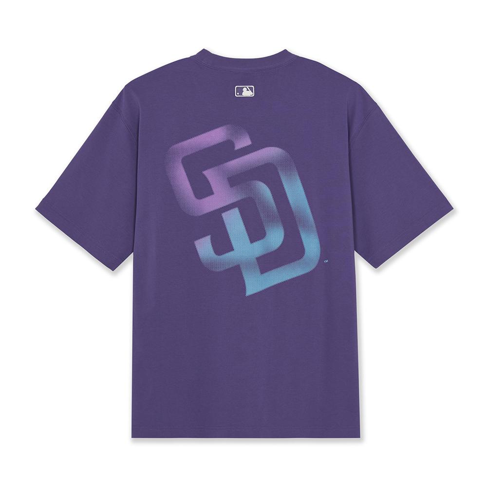 Basic Color Mega Logo Over Fit T-Shirts San Diego Padres