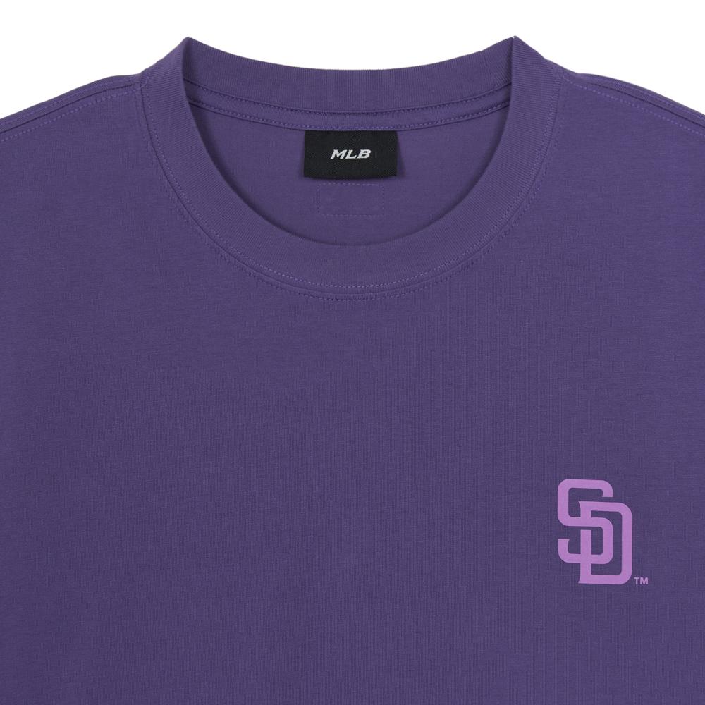 Basic Color Mega Logo Over Fit T-Shirts San Diego Padres