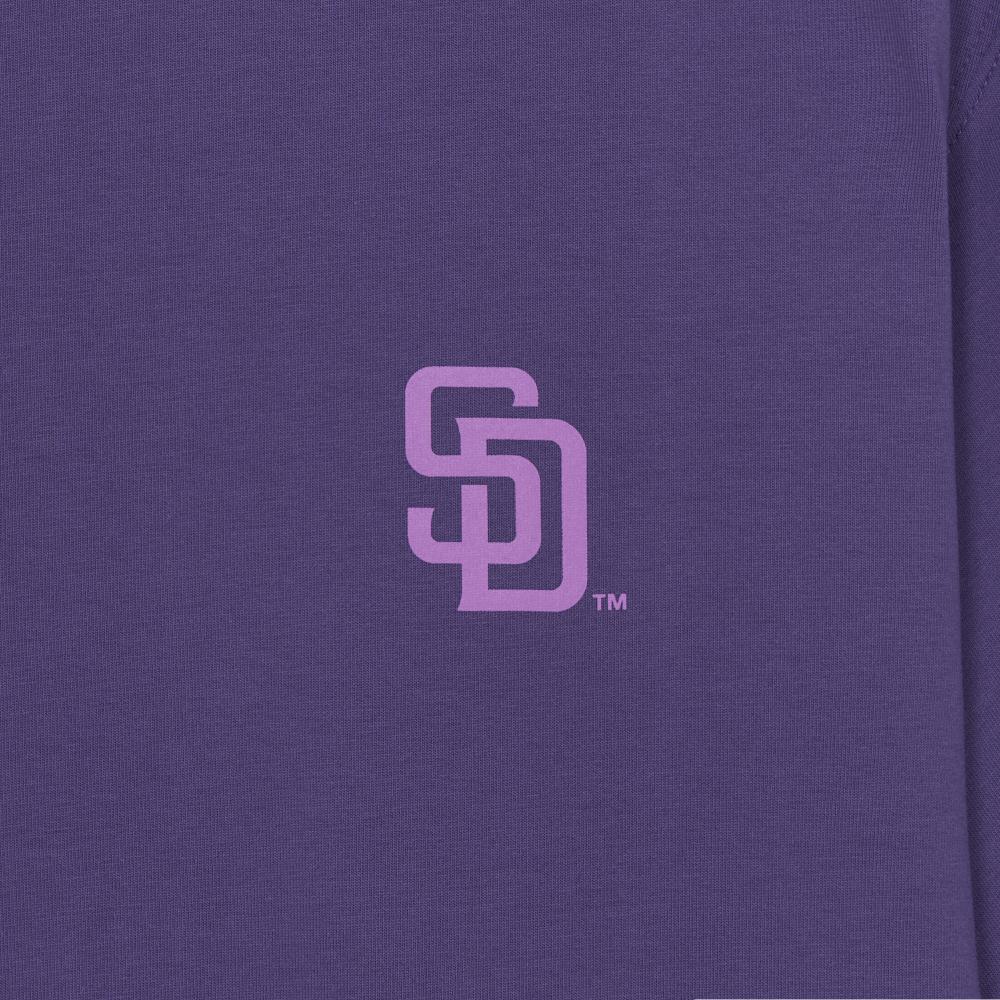 Basic Color Mega Logo Over Fit T-Shirts San Diego Padres