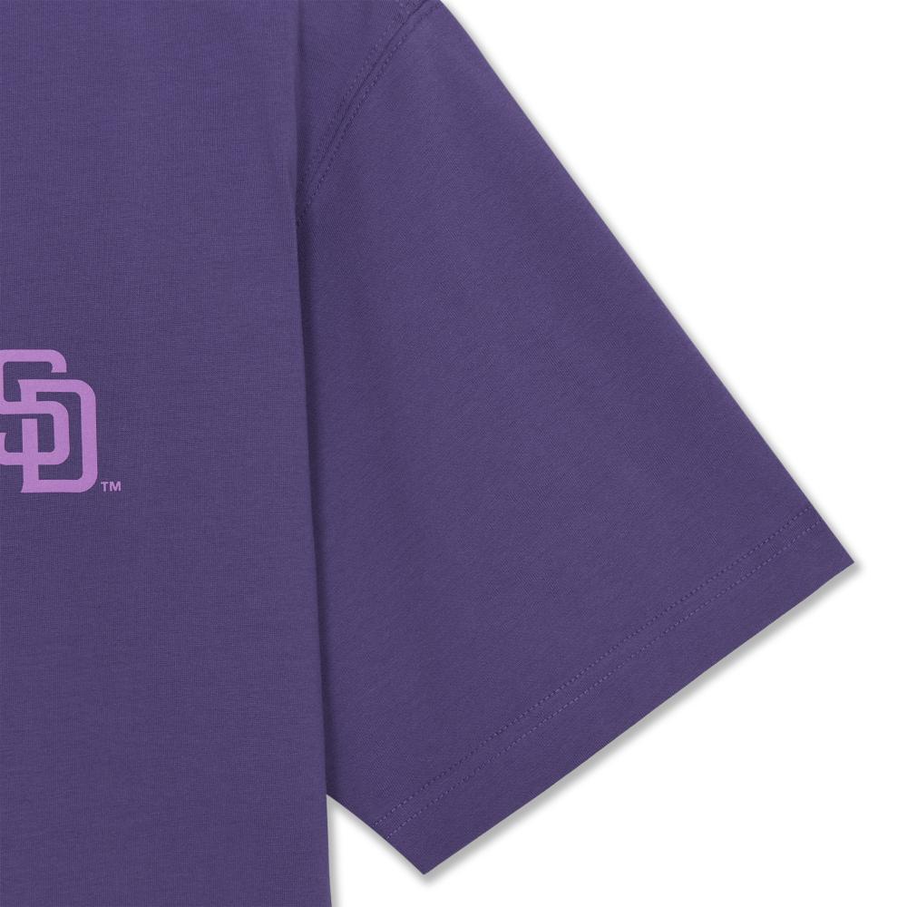 Basic Color Mega Logo Over Fit T-Shirts San Diego Padres