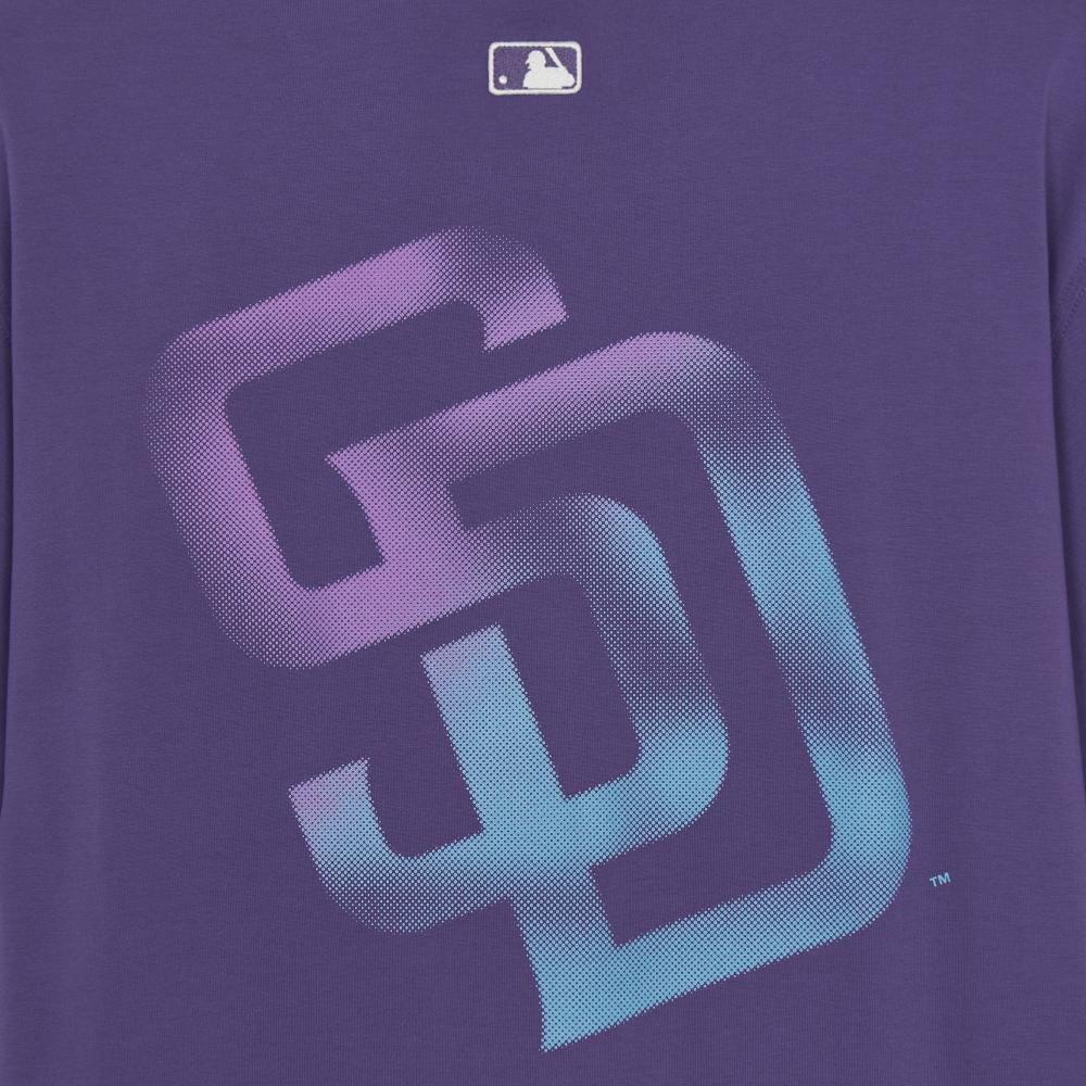 Basic Color Mega Logo Over Fit T-Shirts San Diego Padres