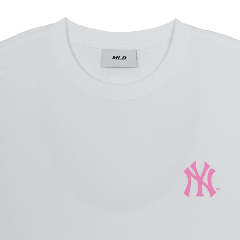 Basic Color Mega Logo Over Fit T-Shirts New York Yankees
