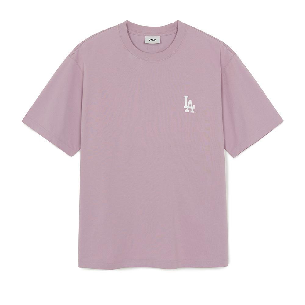 เสื้อยืด Basic Street Color Lettering Over Fit T-Shirts Los Angeles Dodgers