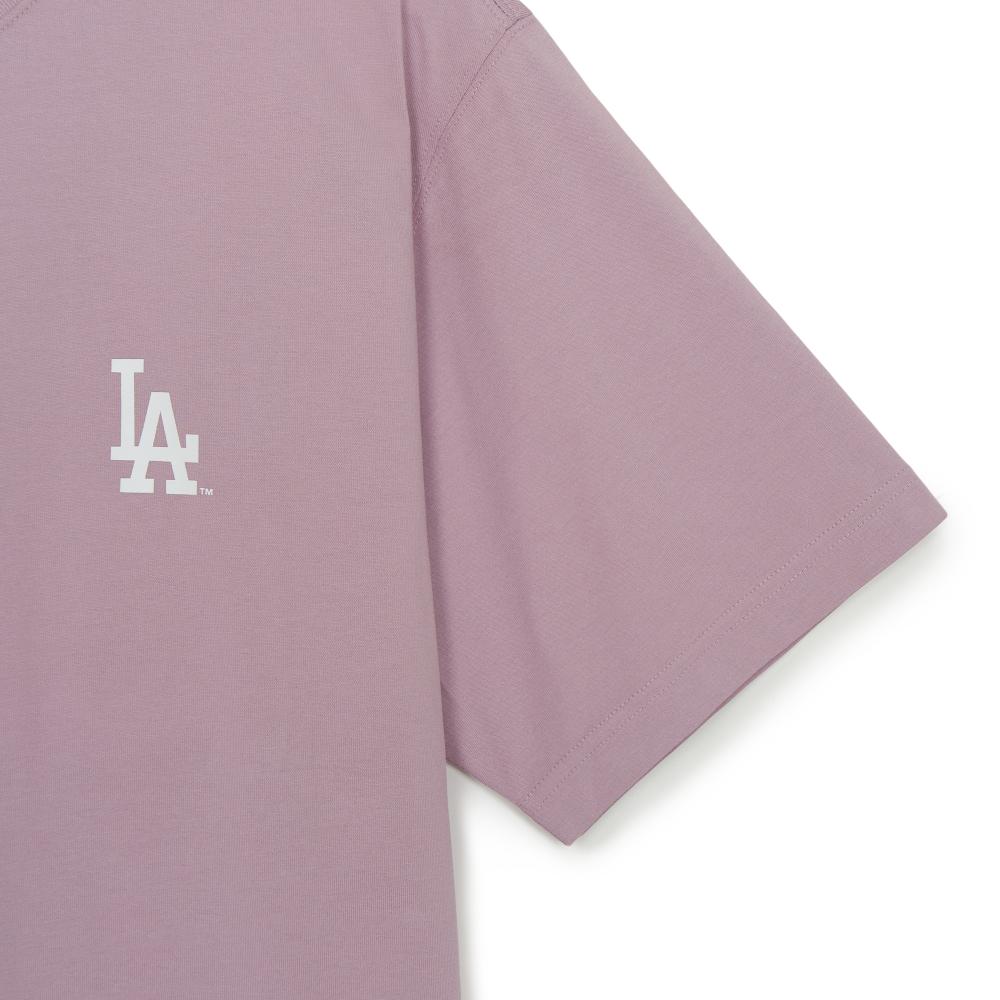 เสื้อยืด Basic Street Color Lettering Over Fit T-Shirts Los Angeles Dodgers
