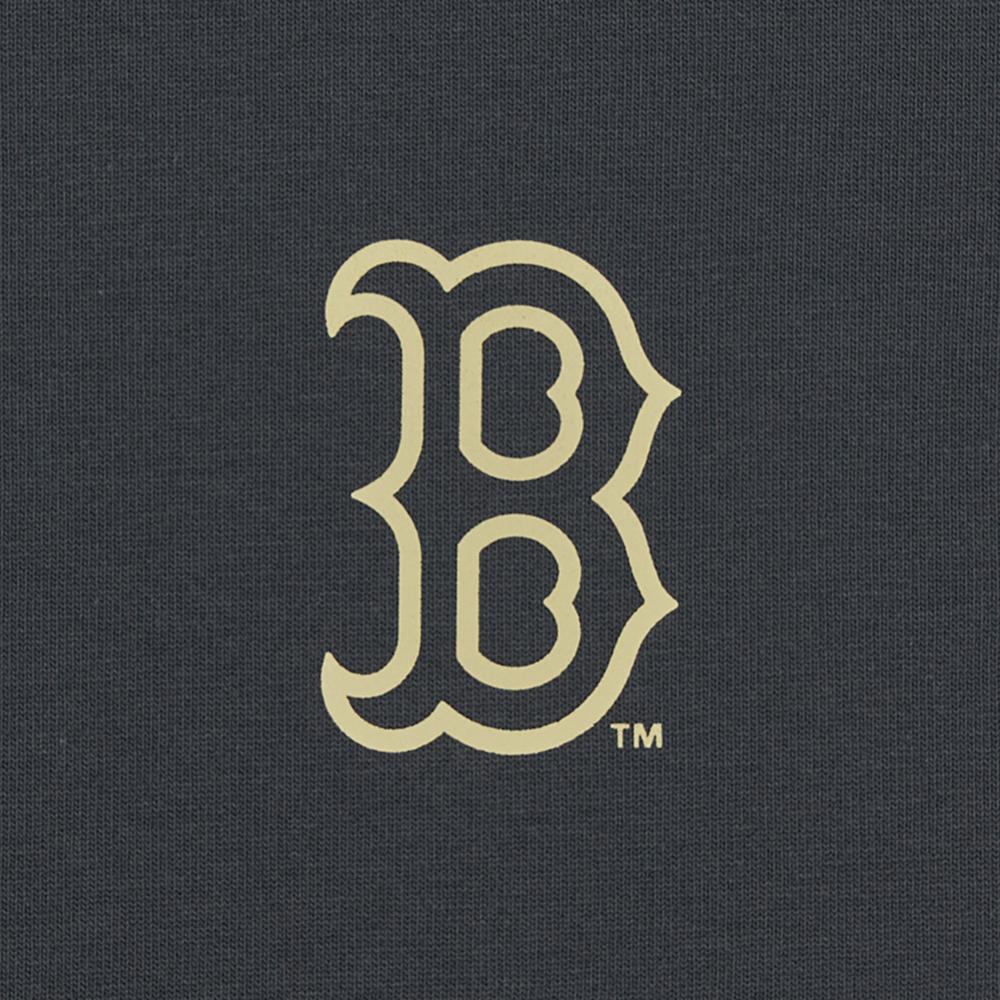 เสื้อยืด Basic Street Color Lettering Over Fit T-Shirts Boston Red Sox