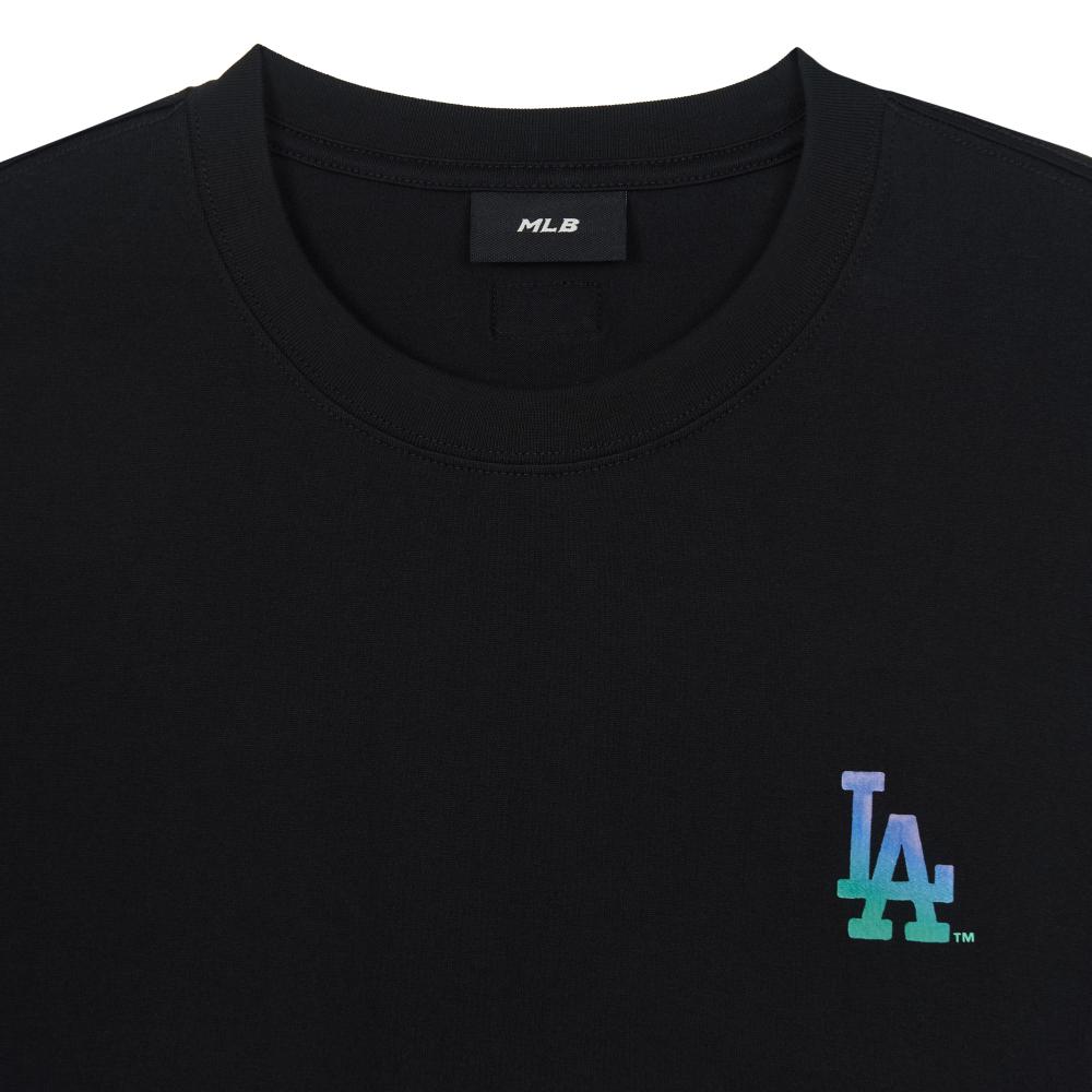 Basic Color Fur Mega Logo Over Fit T-Shirts Los Angeles Dodgers