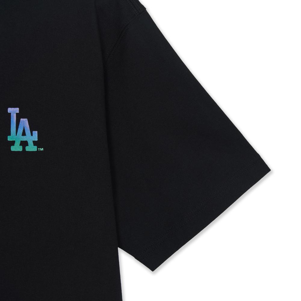 Basic Color Fur Mega Logo Over Fit T-Shirts Los Angeles Dodgers