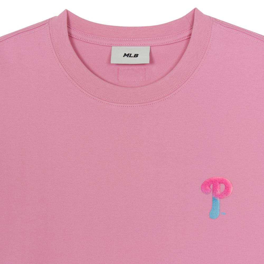เสื้อยืด Basic Color Fur Mega Logo Over Fit T-Shirts Philadelphia Phillies