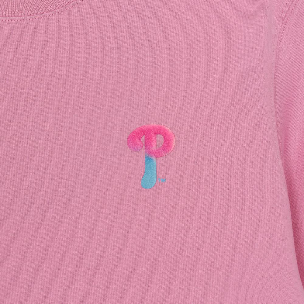 เสื้อยืด Basic Color Fur Mega Logo Over Fit T-Shirts Philadelphia Phillies