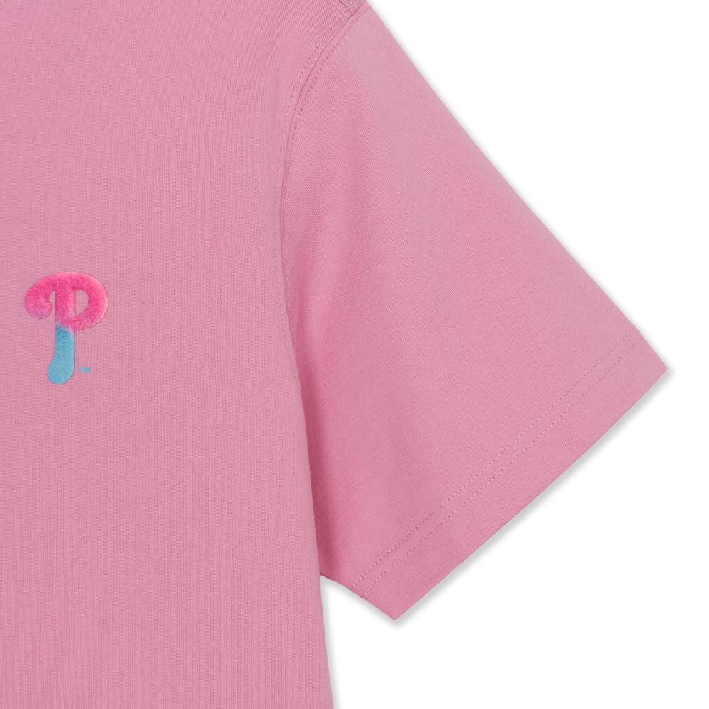 เสื้อยืด Basic Color Fur Mega Logo Over Fit T-Shirts Philadelphia Phillies