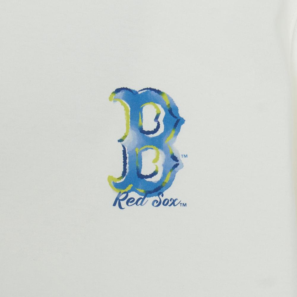 Colorful Mega Logo Over Fit T-Shirts Boston Red Sox