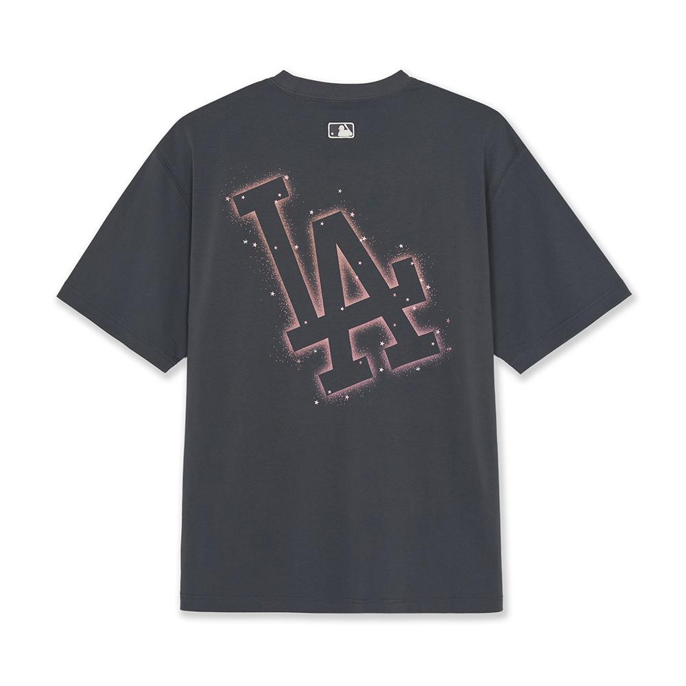 เสื้อยืด Basic Star Mega Logo Over Fit T-Shirts Los Angeles Dodgers