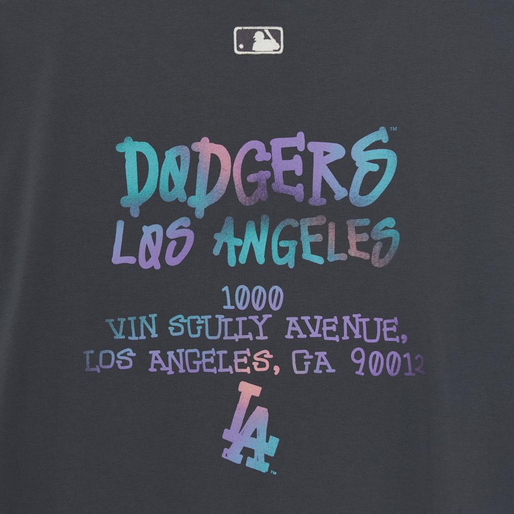 เสื้อยืด Basic Multi Letter Logo Semi Over Fit T-Shirts Los Angeles Dodgers