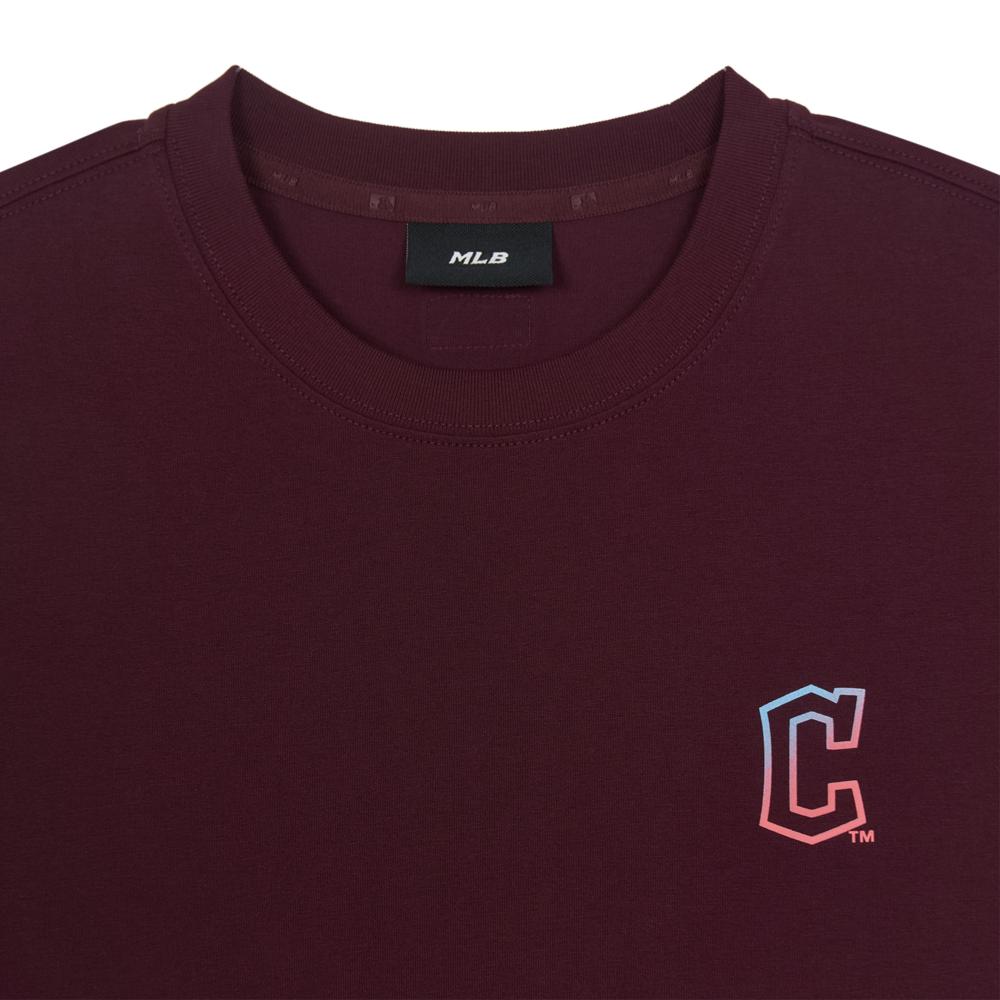 Basic Multi Letter Logo Semi Over Fit T-Shirts Cleveland Guardians