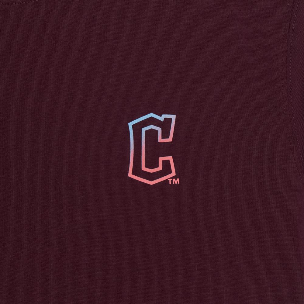Basic Multi Letter Logo Semi Over Fit T-Shirts Cleveland Guardians