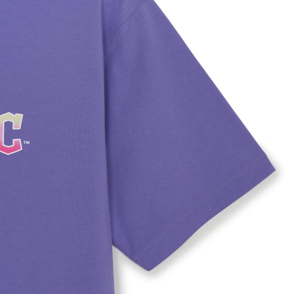 เสื้อยืด Basic Flash Mega Logo Over Fit T-Shirts Cleveland Guardians