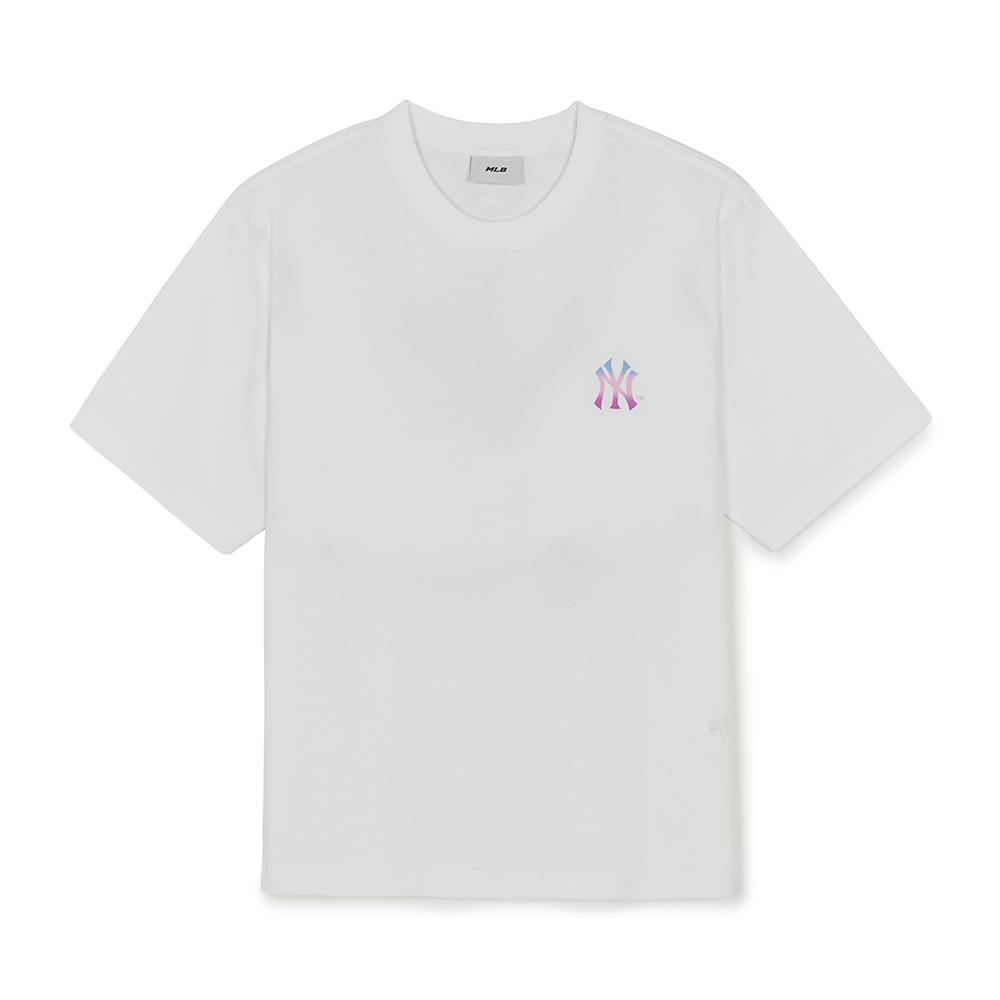 เสื้อยืด Basic Flash Mega Logo Over Fit T-Shirts New York Yankees