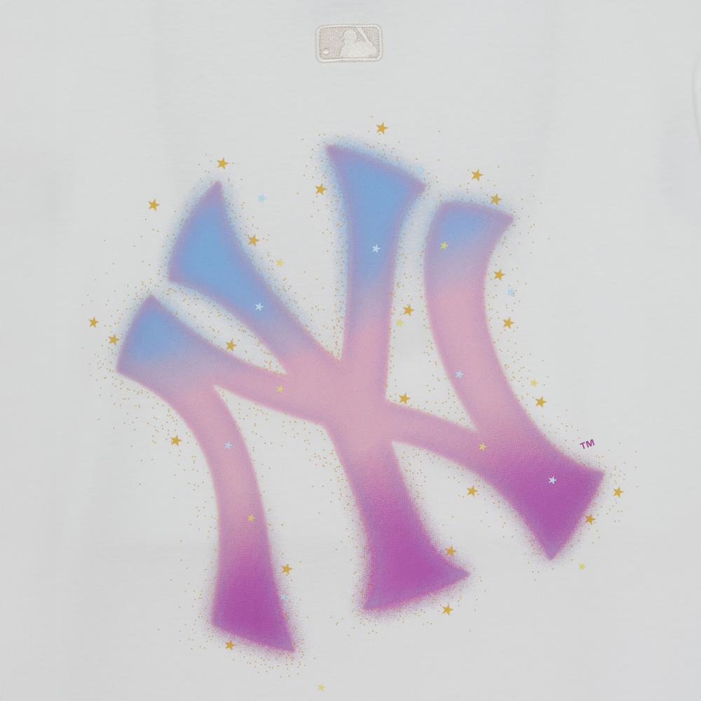 เสื้อยืด Basic Flash Mega Logo Over Fit T-Shirts New York Yankees