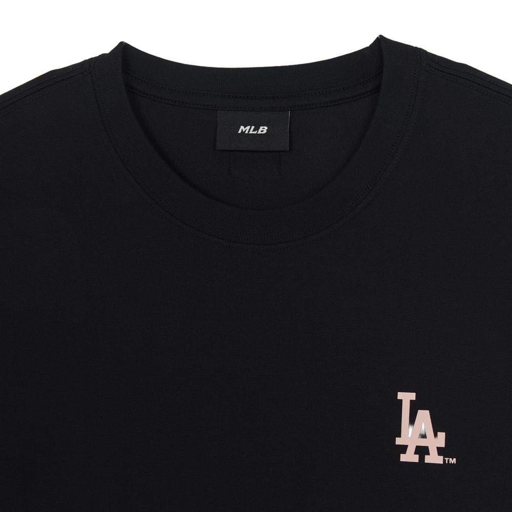 เสื้อยืด Basic Color Lettering Back Graphic Over Fit T-Shirts Los Angeles Dodgers