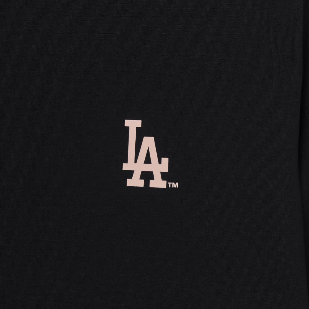 เสื้อยืด Basic Color Lettering Back Graphic Over Fit T-Shirts Los Angeles Dodgers