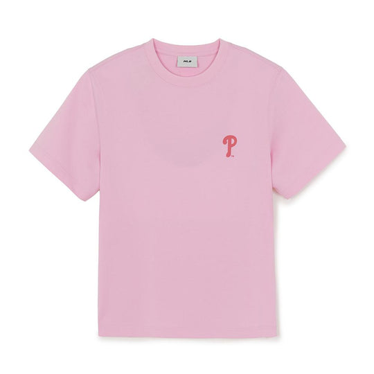 เสื้อยืด Basic Color Lettering Back Graphic Over Fit T-Shirts Philadelphia Phillies