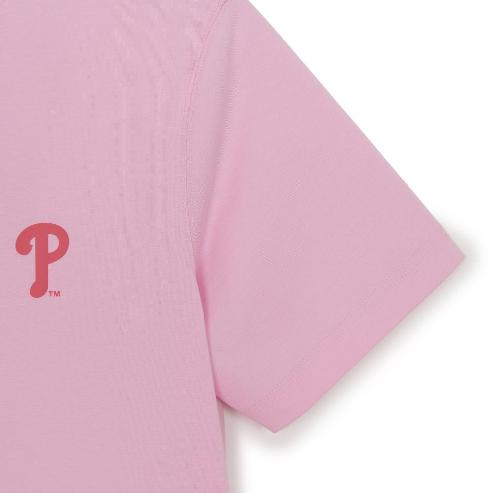 เสื้อยืด Basic Color Lettering Back Graphic Over Fit T-Shirts Philadelphia Phillies