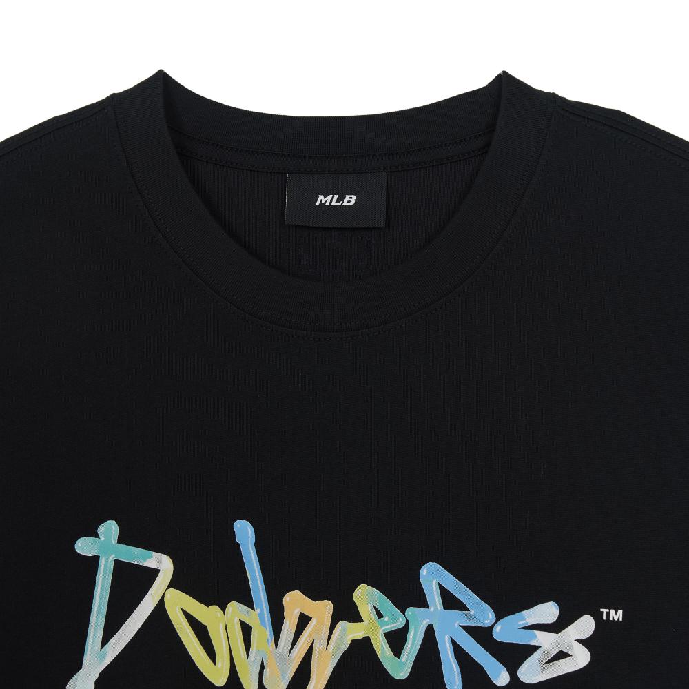 เสื้อยืด Basic Colorful Street Mtreet Logo Over Fit T-Shirts Los Angeles Dodgers