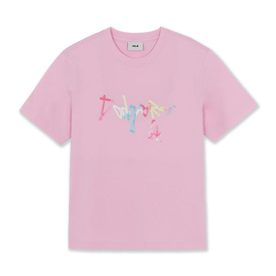 เสื้อยืด Basic Colorful Street Mtreet Logo Over Fit T-Shirts Los Angeles Dodgers