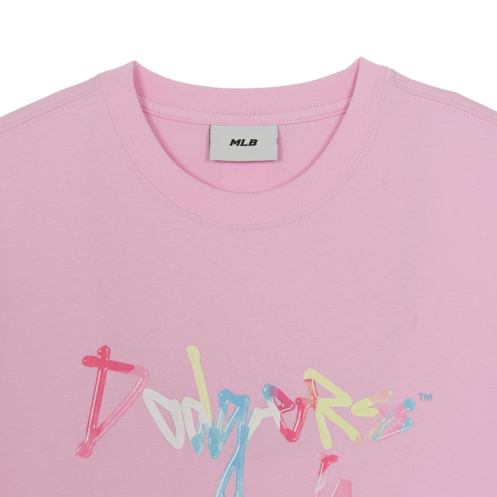 เสื้อยืด Basic Colorful Street Mtreet Logo Over Fit T-Shirts Los Angeles Dodgers