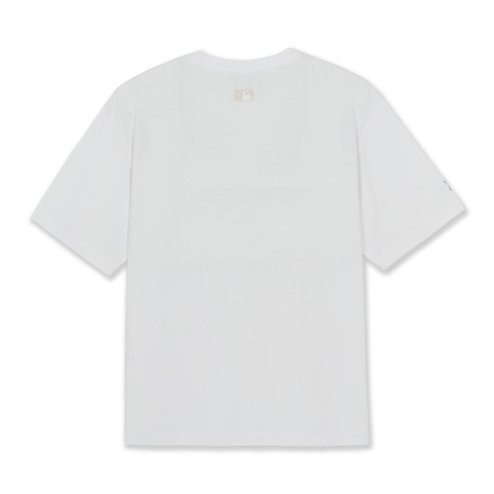 Basic Colorful Street Mtreet Logo Over Fit T-Shirts New York Yankees