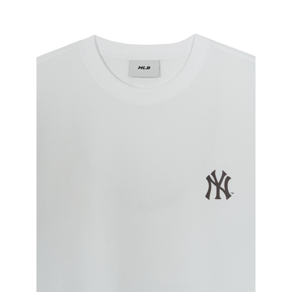 Basic Small Logo Semi Over-Fit T-Shirts New York Yankees