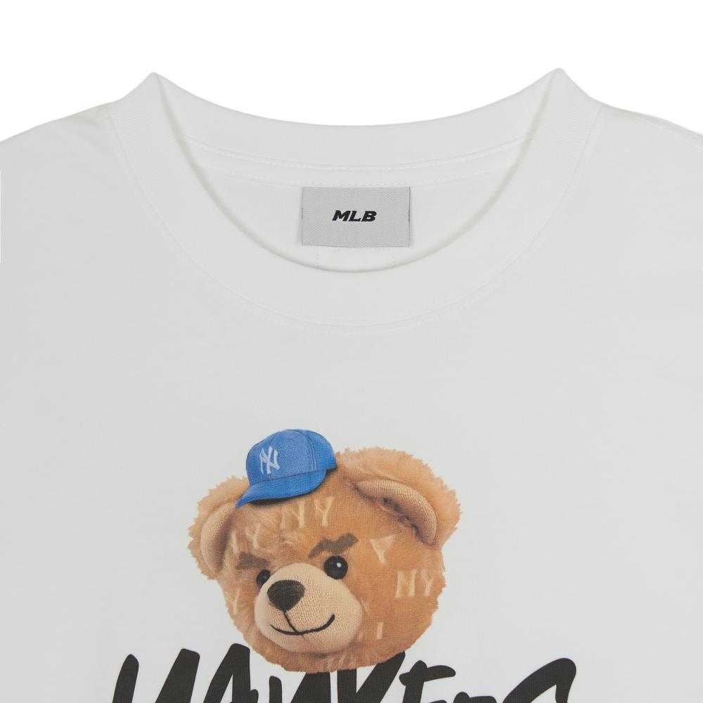 Mega Bear Front Graphic Over Fit T-Shirts New York Yankees
