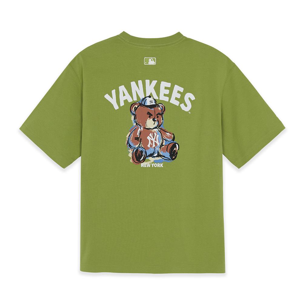 Mega Bear Back Graphic Over Fit T-Shirts New York Yankees