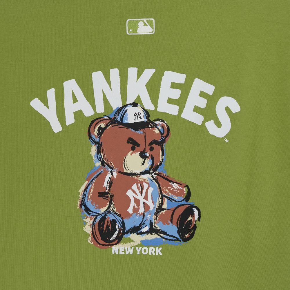 Mega Bear Back Graphic Over Fit T-Shirts New York Yankees