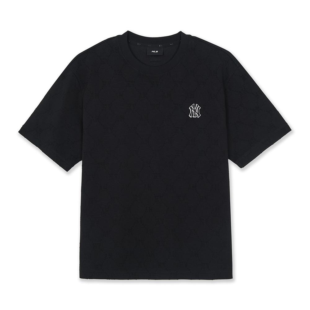 เสื้อยืด Dia Monogram Tonal Jacquard Semi Over Fit T-Shirts New York Yankees