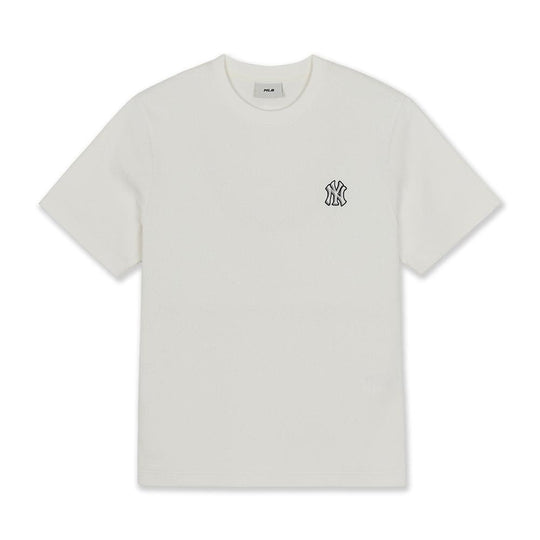 Dia Monogram Tonal Jacquard Semi Over Fit T-Shirts New York Yankees