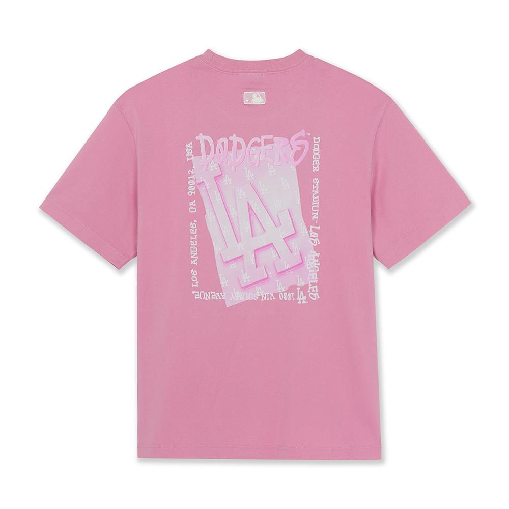 Classic Monogram Monotive Over Fit T-Shirts Los Angeles Dodgers