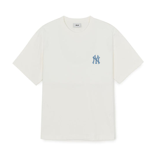 เสื้อยืด Vintage Denimlike Monogram Big Lux Over Fit T-Shirts New York Yankees