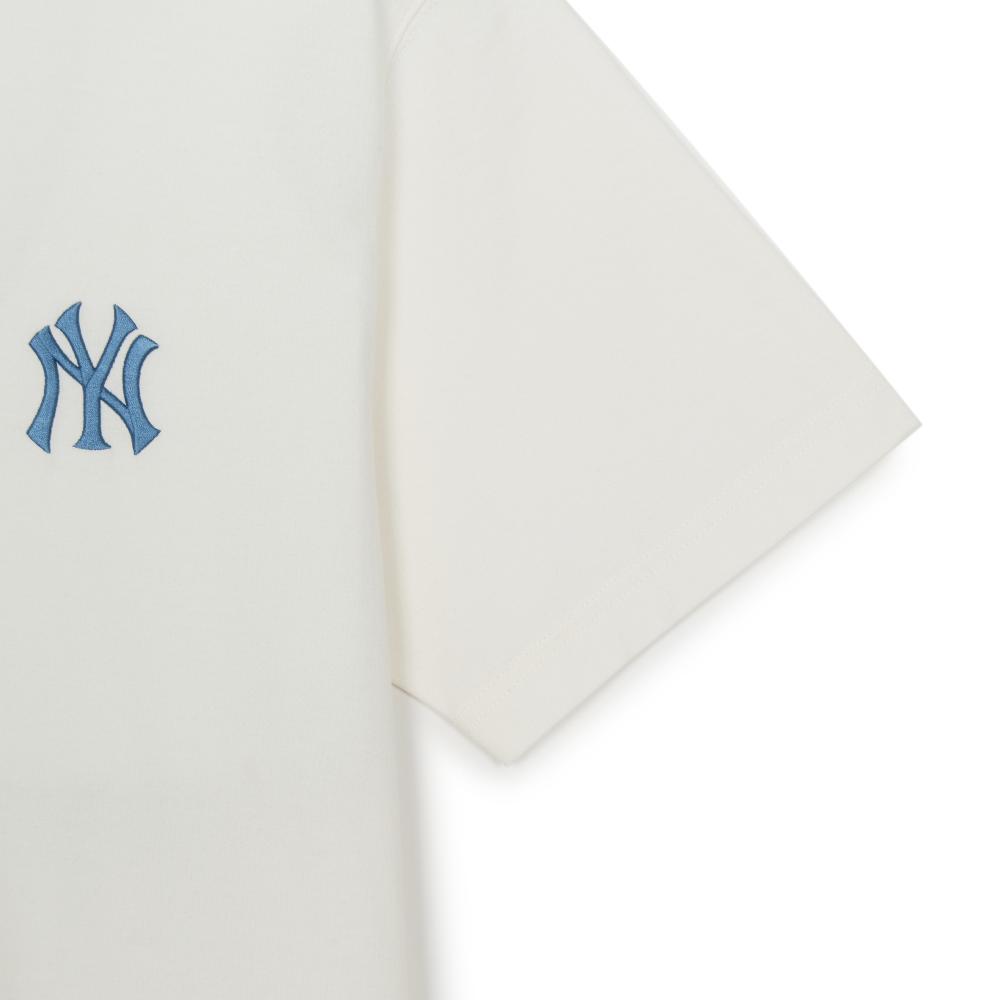 เสื้อยืด Vintage Denimlike Monogram Big Lux Over Fit T-Shirts New York Yankees