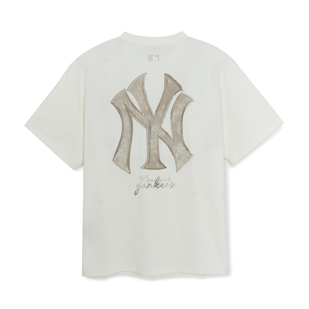 Vintage Monogram Big Lux Over Fit T-Shirts New York Yankees