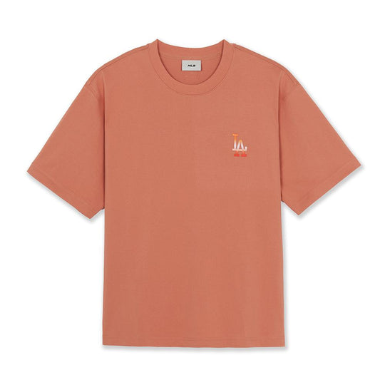Monogram Gradation Big Lux Semi Over Fit T-Shirts Los Angeles Dodgers