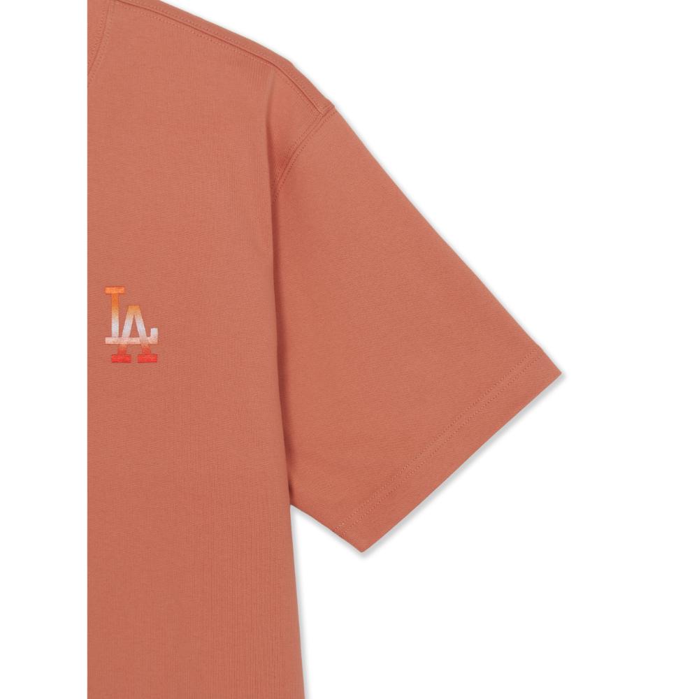 Monogram Gradation Big Lux Semi Over Fit T-Shirts Los Angeles Dodgers