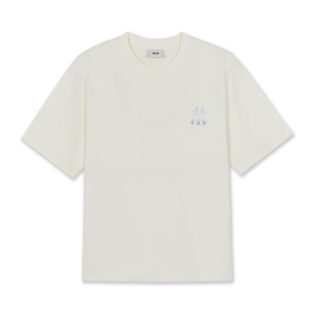 Monogram Gradation Big Lux Semi Over Fit T-Shirts New York Yankees