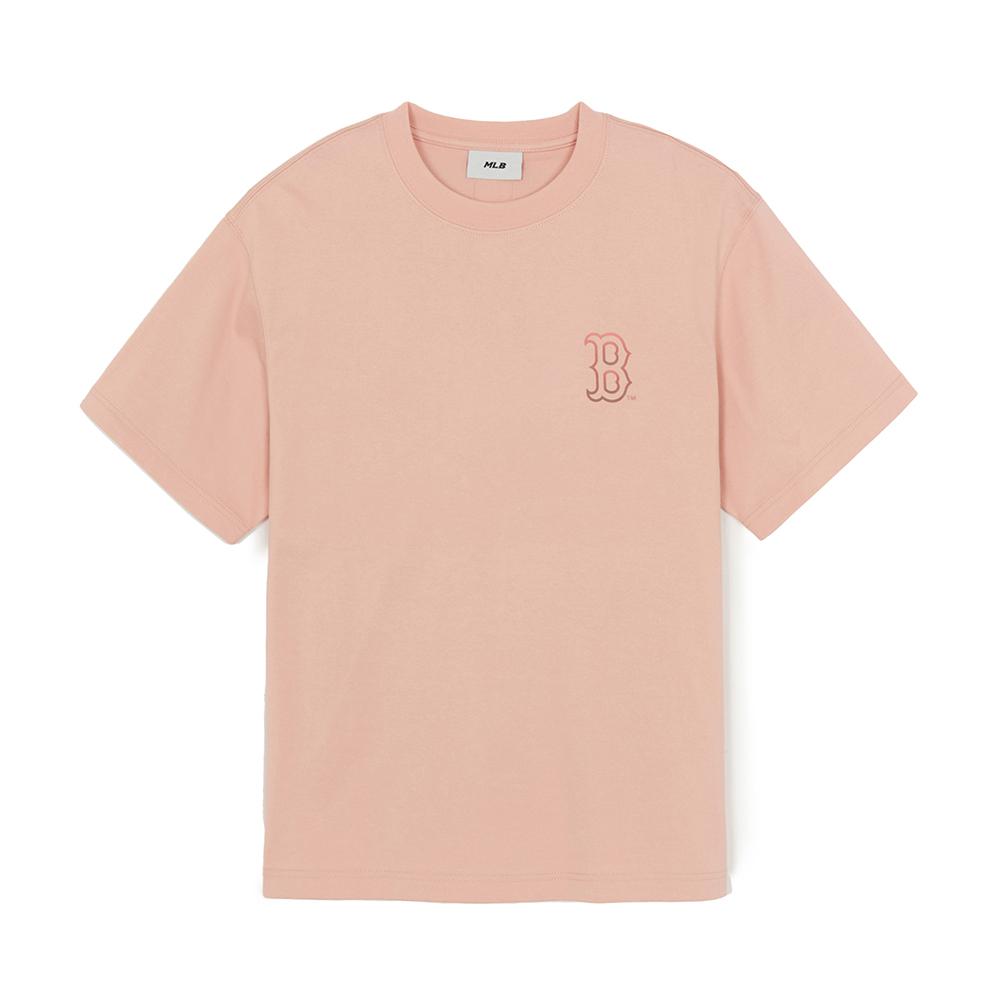 Classic Gradation Monogram Big Lux Over Fit T-Shirts Boston Red Sox