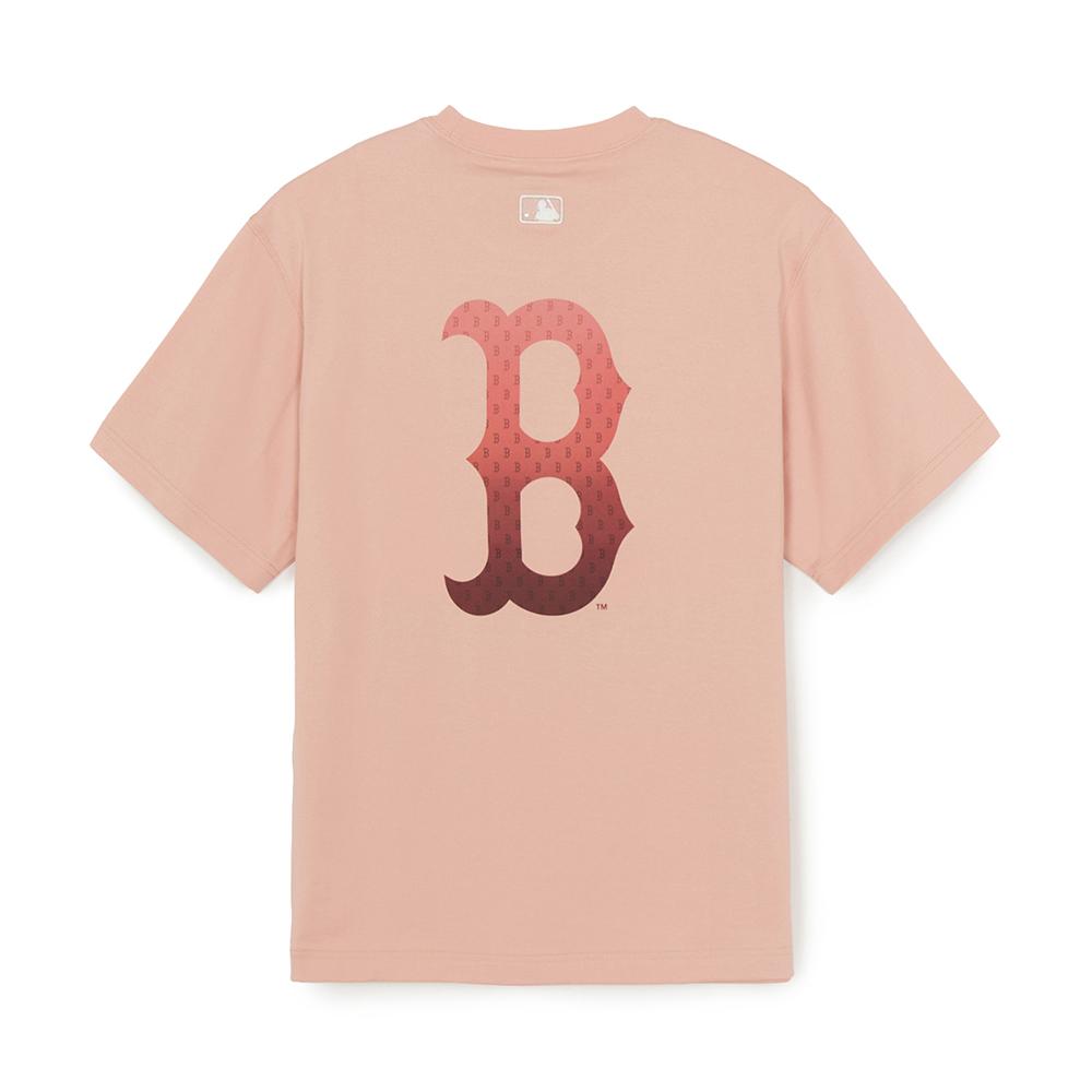 Classic Gradation Monogram Big Lux Over Fit T-Shirts Boston Red Sox